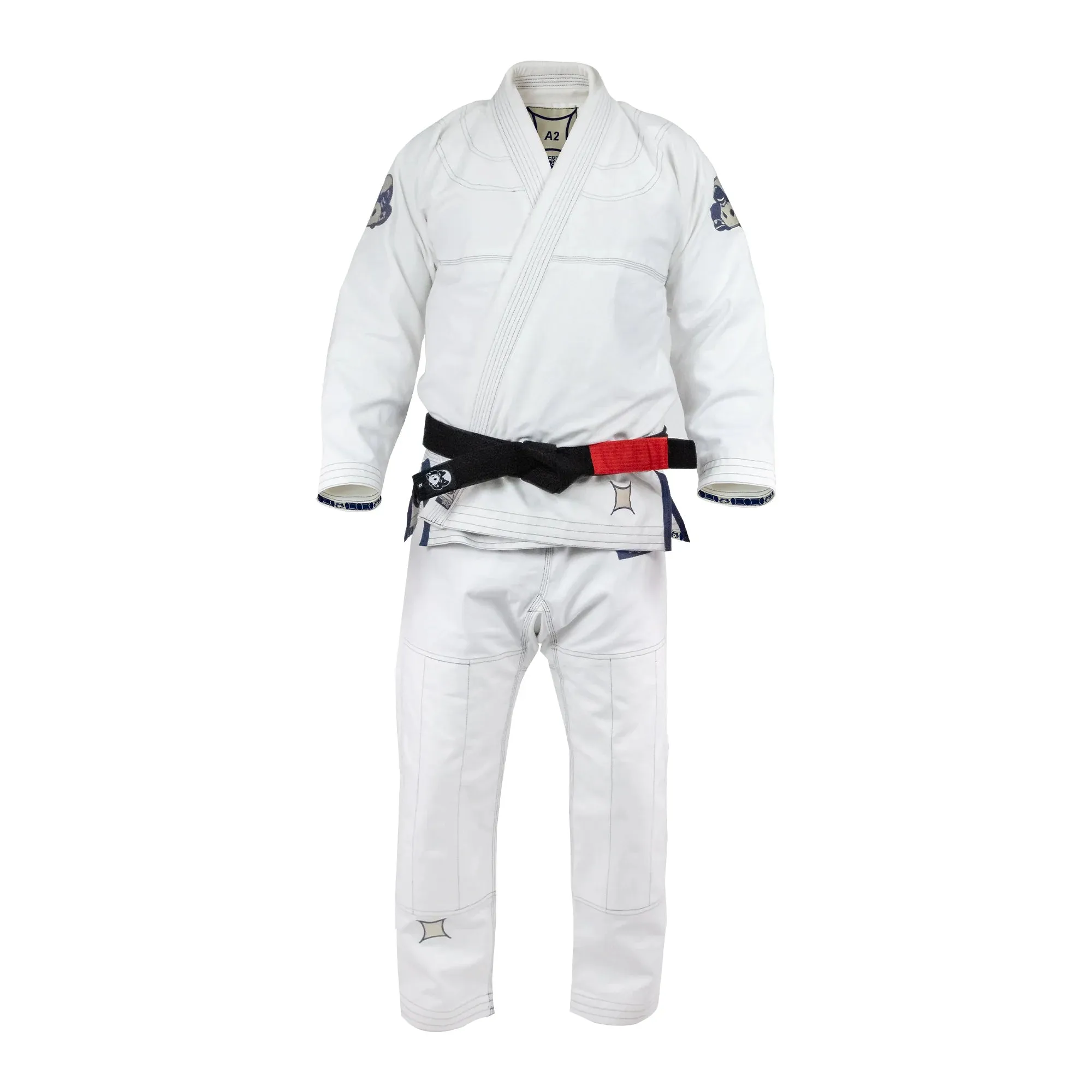 Inverted Gear Canvas BJJ Gi - White