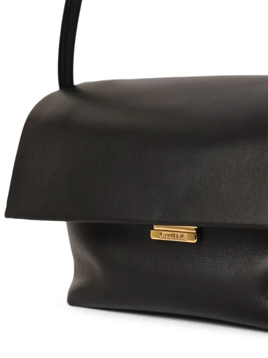 Jacquemus   Le Rond Carre leather shoulder bag 