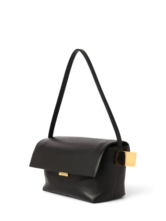 Jacquemus   Le Rond Carre leather shoulder bag 