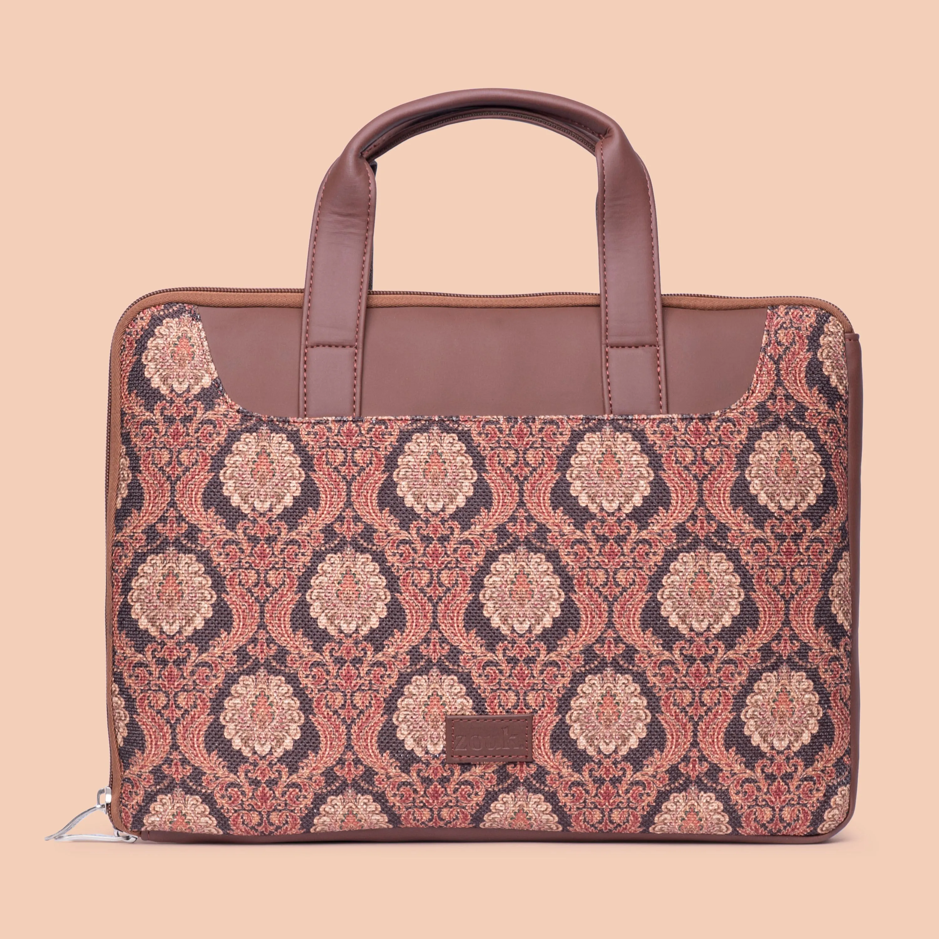 Jodhpur Damask L-Zippered Laptop Sleeve