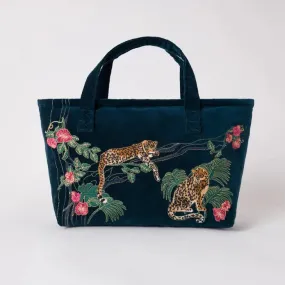 Jungle Jaguar Day Bag - Ink Blue