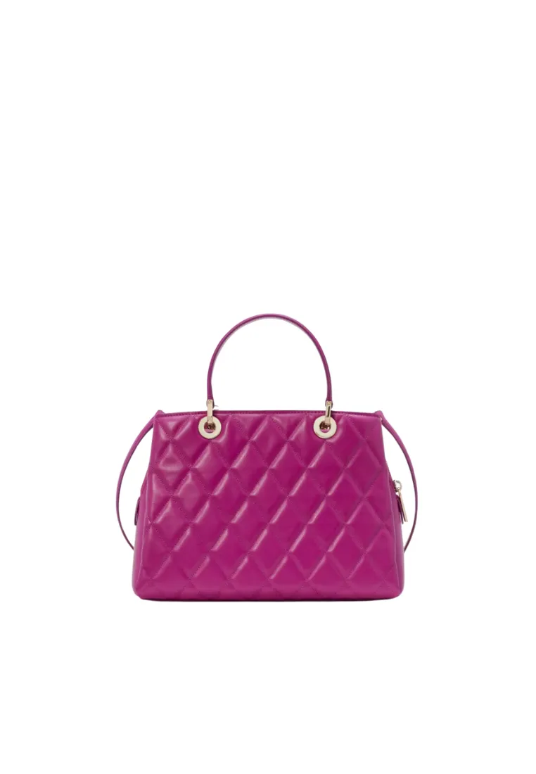 Kate Spade Carey Quilted Sullivan Satchel Bag In Baja Rose KH227