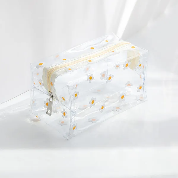 Kawaii Clear Transparent Pencil Pouch