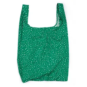 Kind Bag Reusable Shopping Bag Large Polka Dots Green