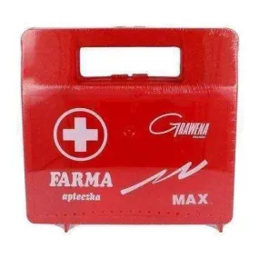 KIT farm Max red with a mouthpiece, First aid kit