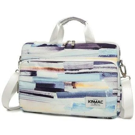 Laptop Shoulder Bag for Young Lady Handle Shoulder Messenger Case MacBook Air Pro 13.3" 15",Marble