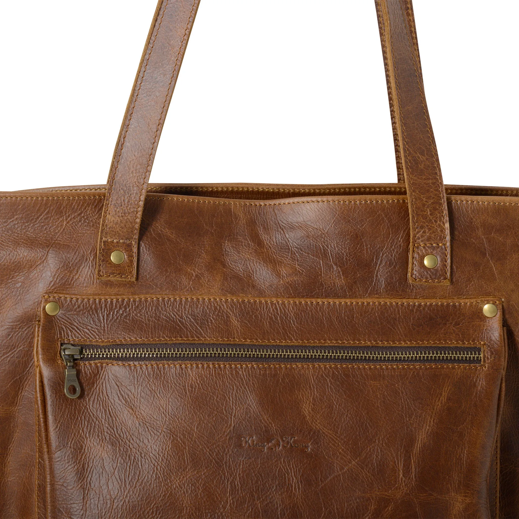 Leather Large Laptop Handbag