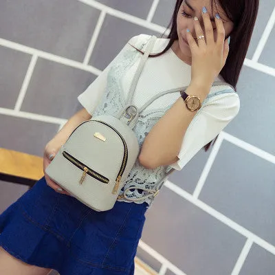 LEFTSIDE 2016  Women's Leather Backpack  children backpacks mini backpack women  back pack backpacks for teenage girls New Style