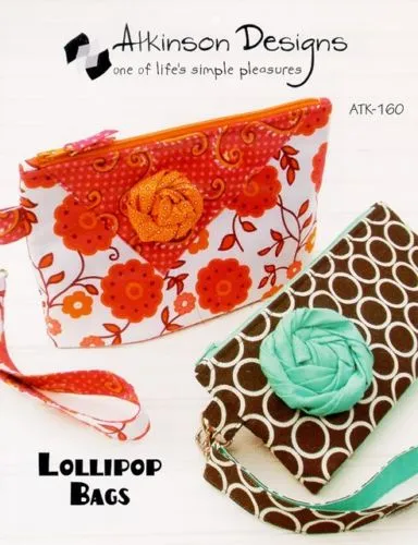 LOLLIPOP BAGS Pattern, Atkinson Designs ATK-160