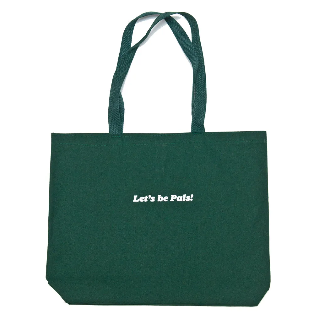 Lost & Found Canvas Tote Bag Hunter Green