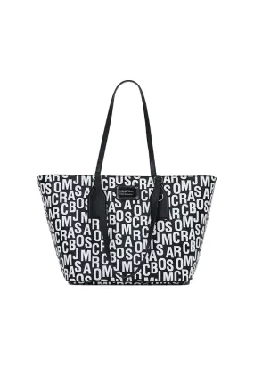 Marc Jacobs Large Tote Shoulder Bag Printed In Black White 4S4HTT005H02