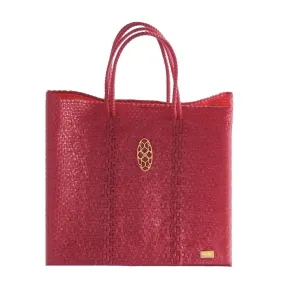 MEDIUM RED TOTE BAG