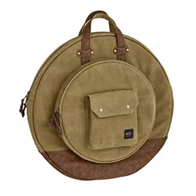 MEINL Waxed Canvas Backpack Cymbal Bag - VINTAGE KHAKI