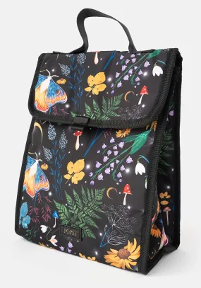 Midnight Moth Print Popsy Lunch Bag