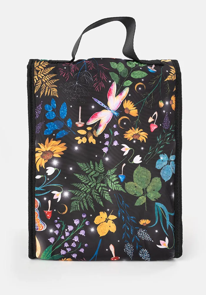 Midnight Moth Print Popsy Lunch Bag