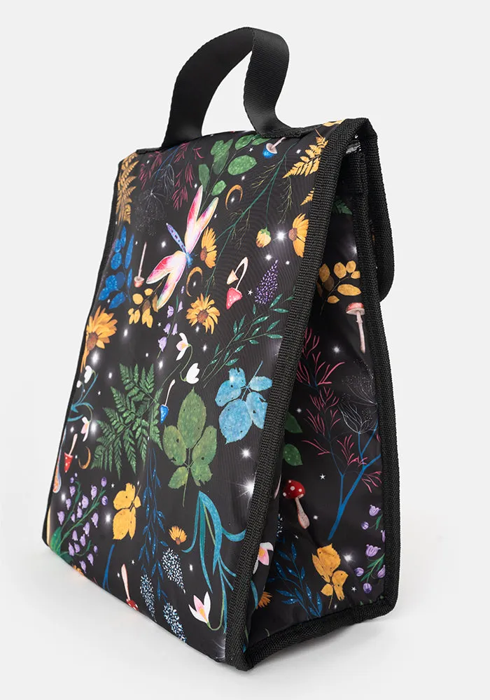 Midnight Moth Print Popsy Lunch Bag