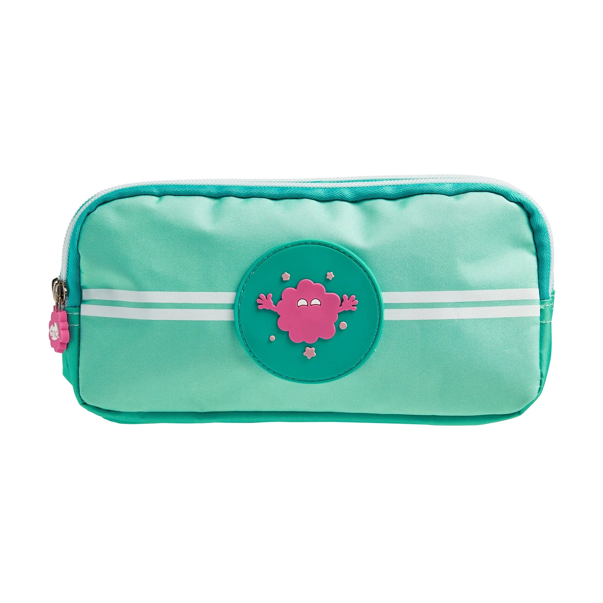 Mintees Triple Zip Pencil Case