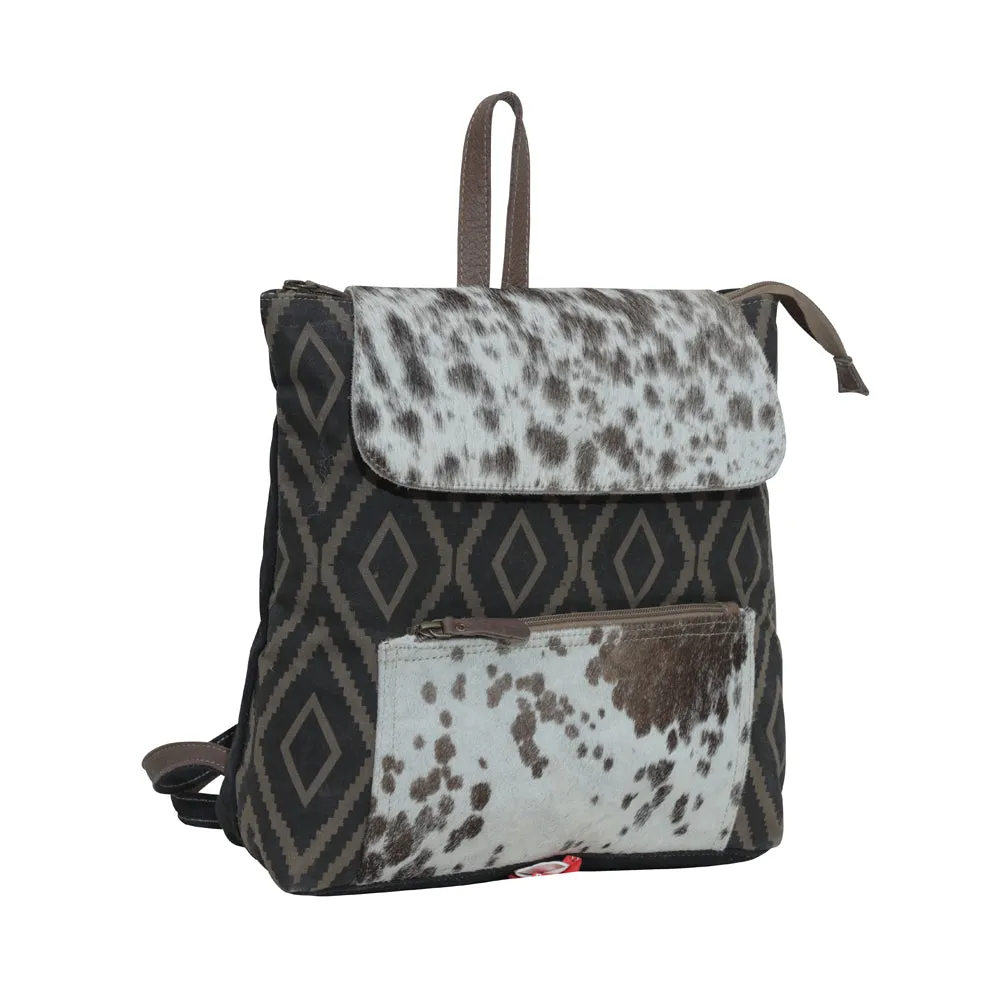 Mocha Splashes Backpack Bag