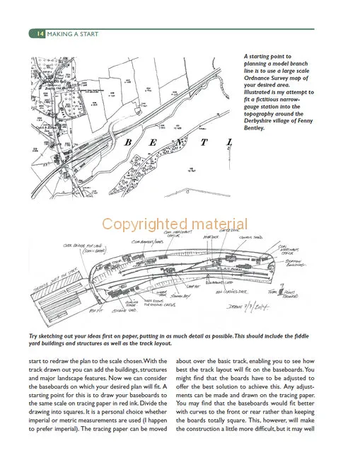 Modelling Branch Lines