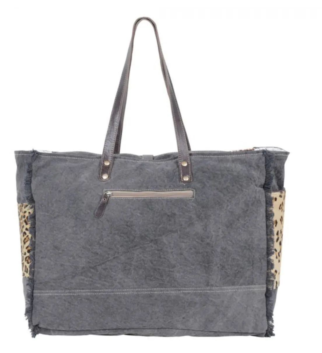 Myra Lambent Canvas Hairon Bag