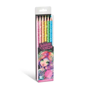 Nebulous Stars Colouring Pencil 6 Pack Neon Colours