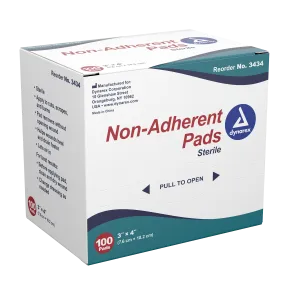 Non-Adherent Pads 3" x 4" 100 ct