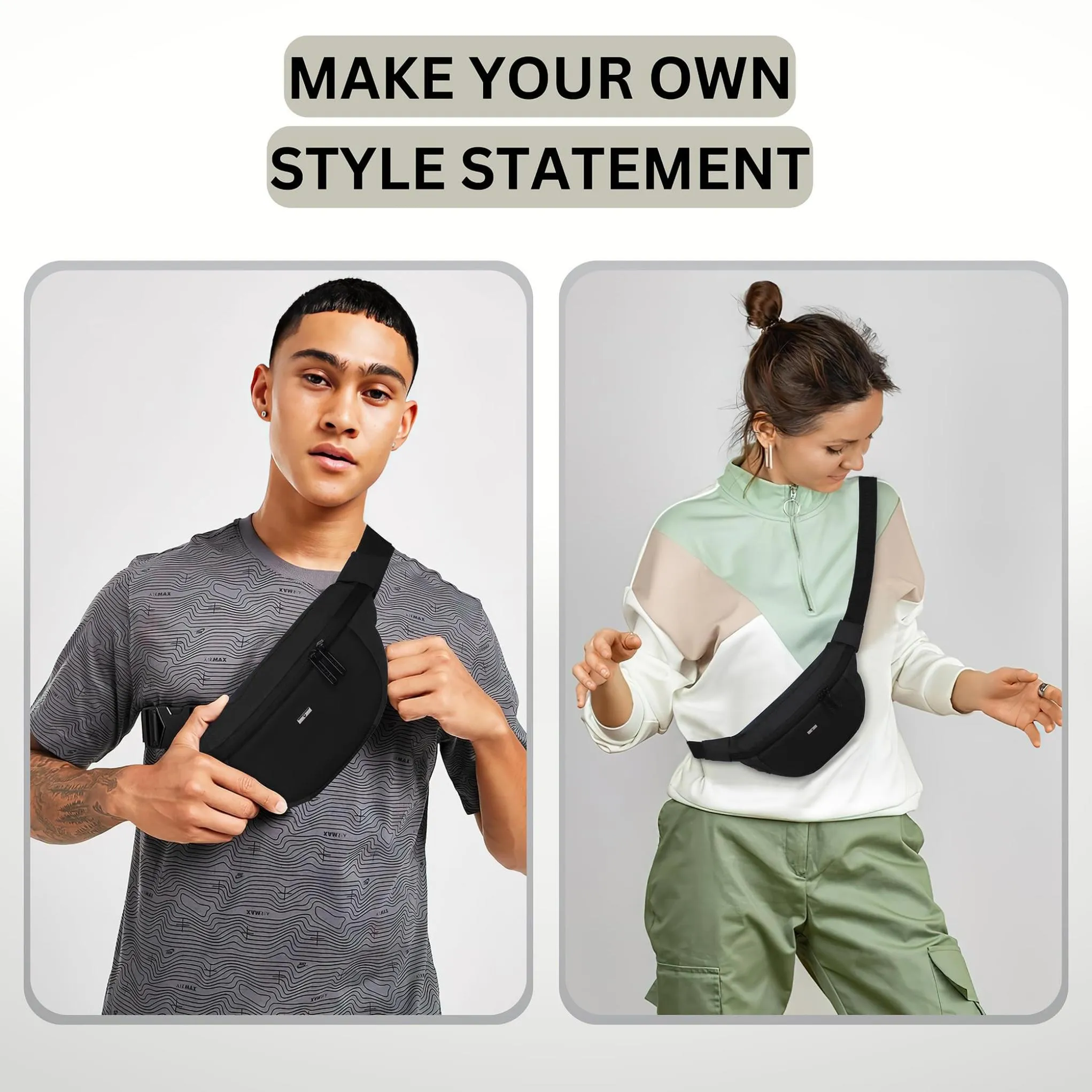 OAKVILLE Waist Bag for Men Women