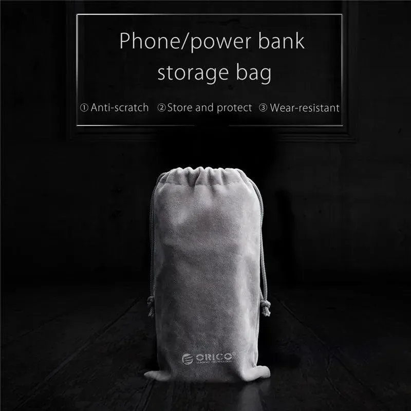 ORICO Portable Soft Pouch for Power Banks and USB Chargers - Protective Storage Case