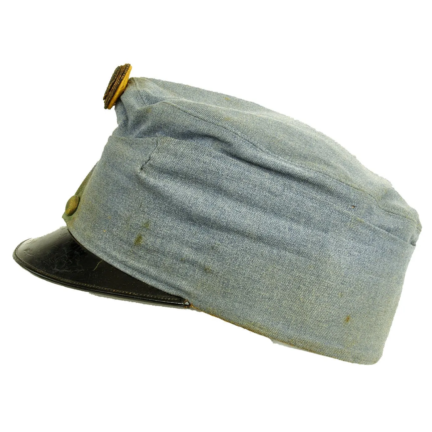 Original Austro-Hungarian WWI M1916 Officer’s Field Cap made by A. Zach in Hermannstadt Transylvania