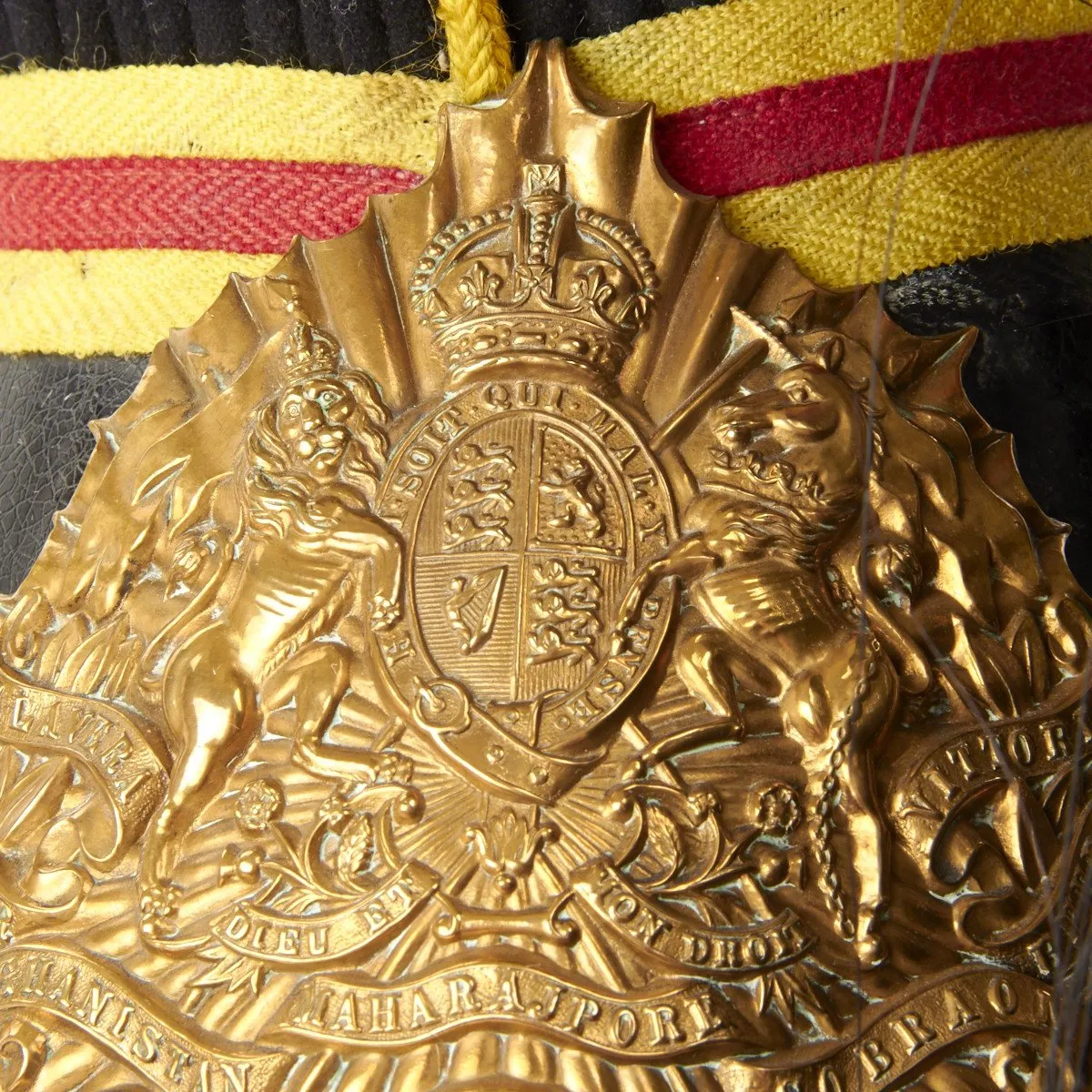 Original British 16th Lancers Other Ranks Chapka Helmet- Circa 1902