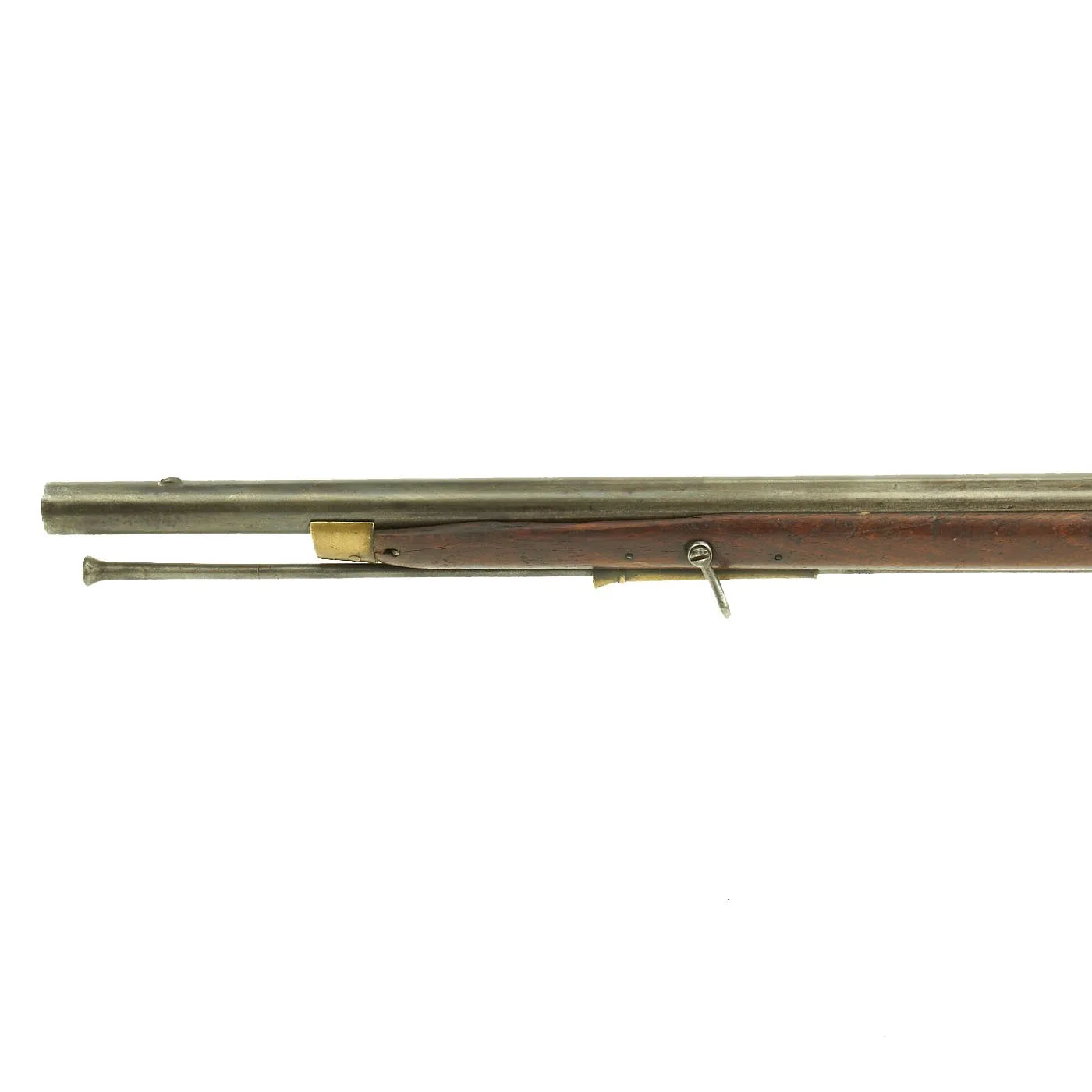 Original British East India Company Windus Pattern Brown Bess Flintlock Officer's Fusil with Bayonet - c. 1808