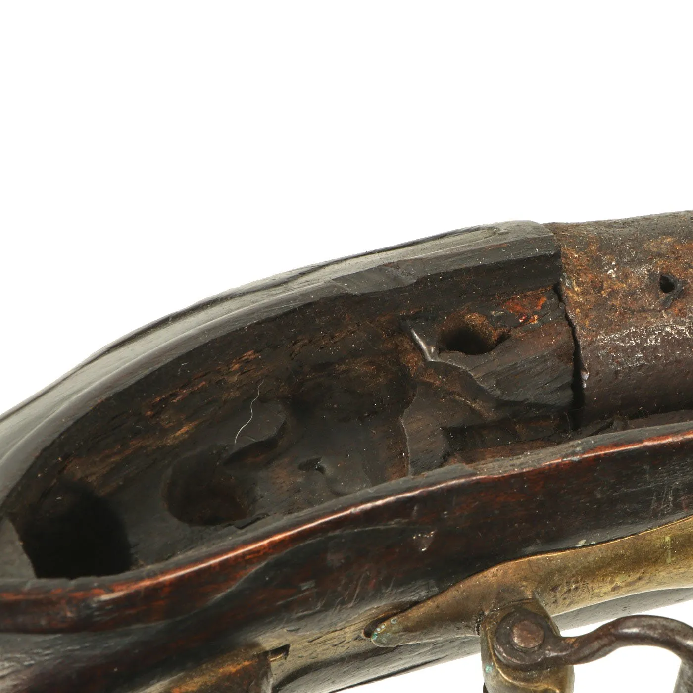 Original British P1730 Dated Long Land Pattern Brown Bess Flintlock Musket by Edward Cookes - Dated 1729