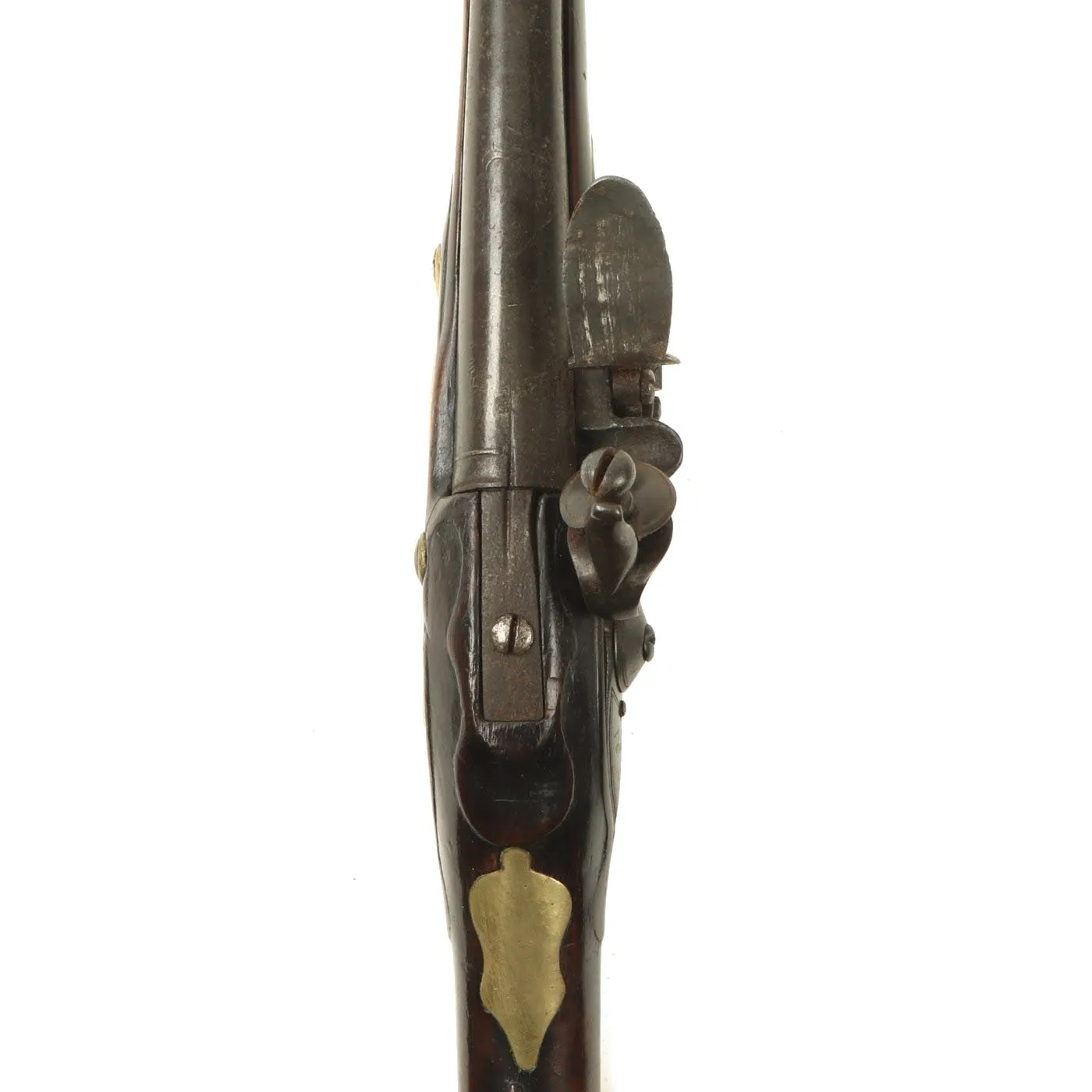 Original British P1730 Dated Long Land Pattern Brown Bess Flintlock Musket by Edward Cookes - Dated 1729