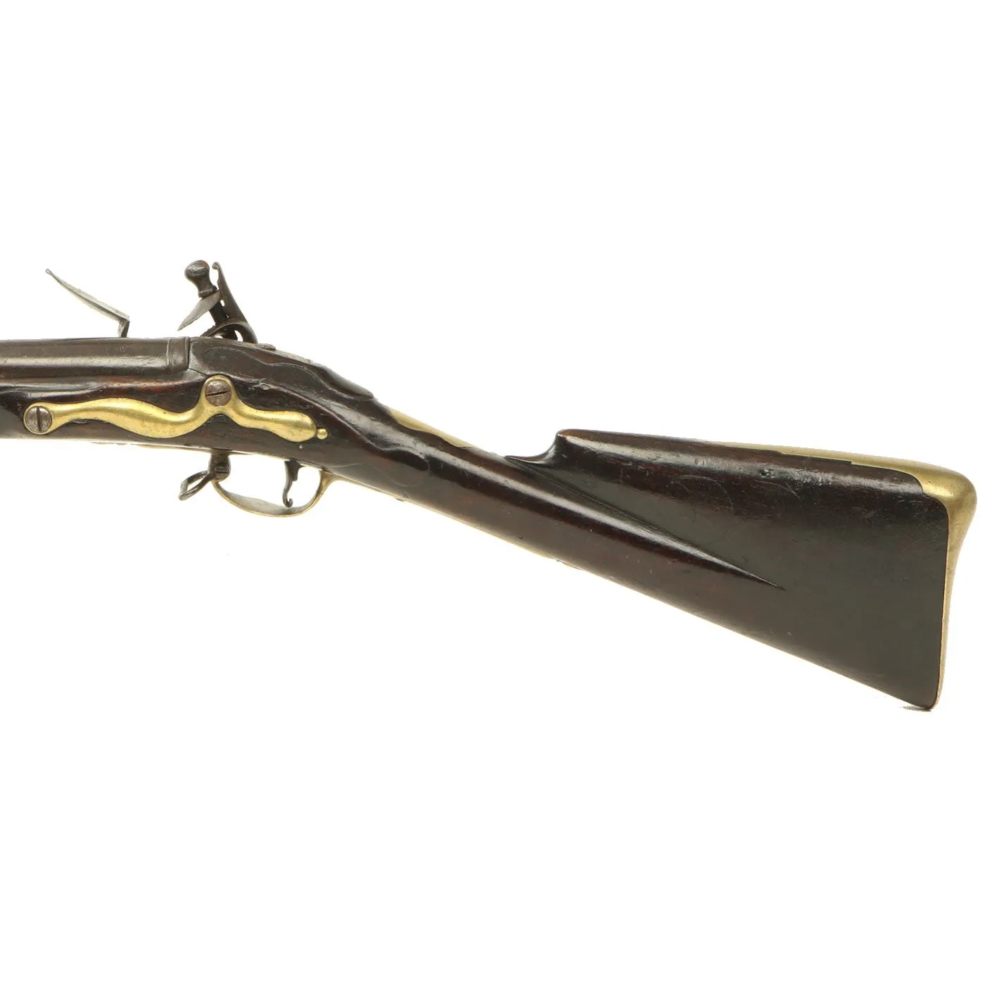 Original British P1730 Dated Long Land Pattern Brown Bess Flintlock Musket by Edward Cookes - Dated 1729