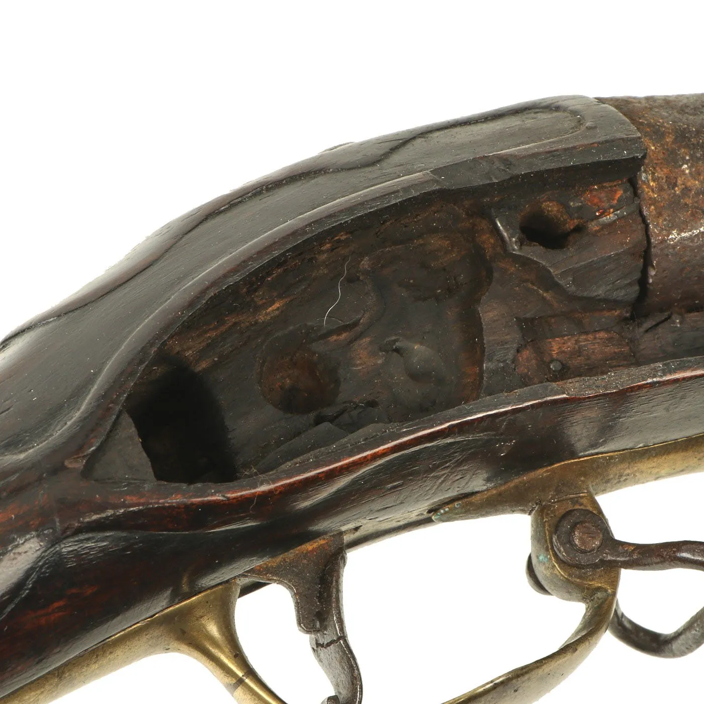 Original British P1730 Dated Long Land Pattern Brown Bess Flintlock Musket by Edward Cookes - Dated 1729