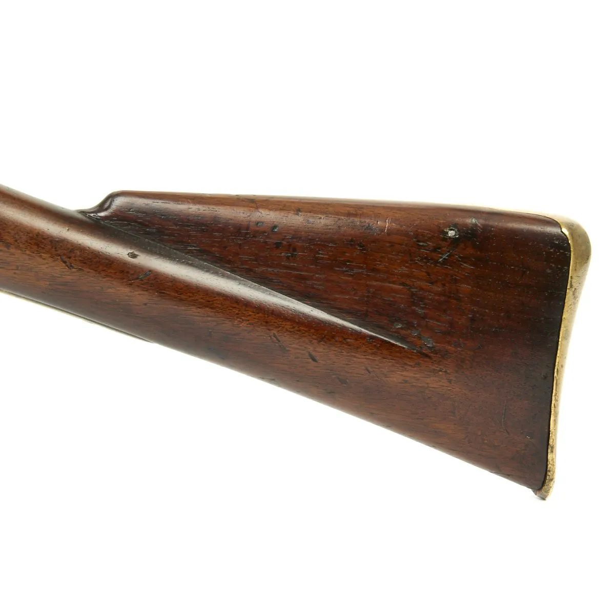 Original British Third Model Brown Bess Flintlock Musket Marked to the 32nd Regiment of Foot