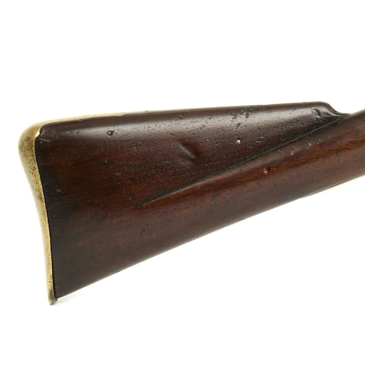 Original British Third Model Brown Bess Flintlock Musket Marked to the 32nd Regiment of Foot