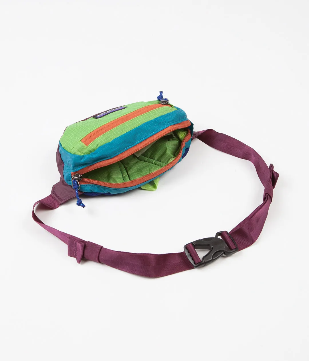 Patagonia Ultralight Black Hole Mini Hip Pack - Patchwork: Peppergrass Green