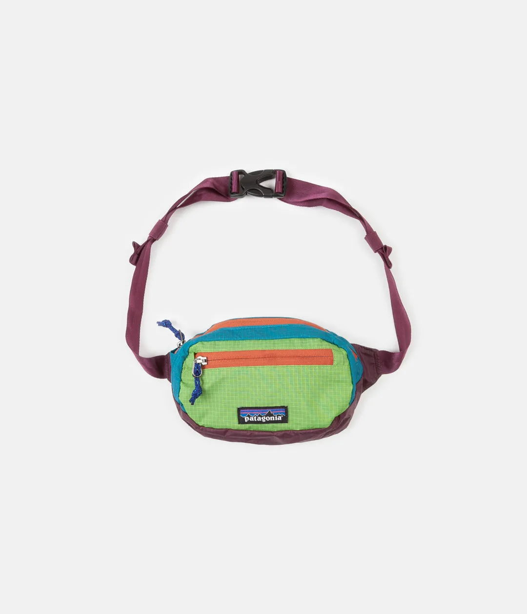 Patagonia Ultralight Black Hole Mini Hip Pack - Patchwork: Peppergrass Green