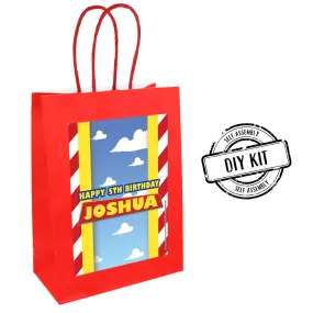 Personalised Toy Story Paper Party Bags - Pack of 12