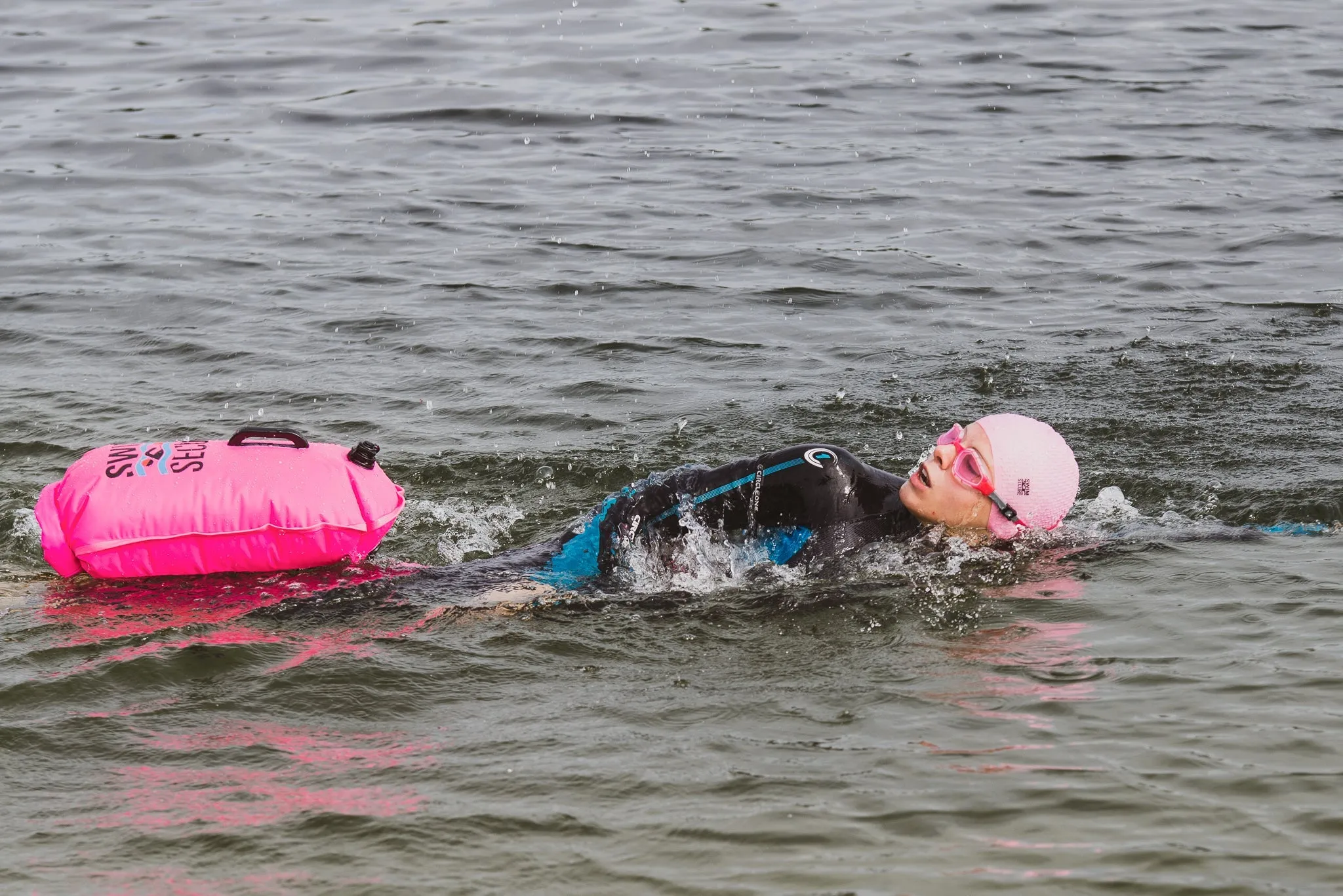 Pink 28L Dry Bag