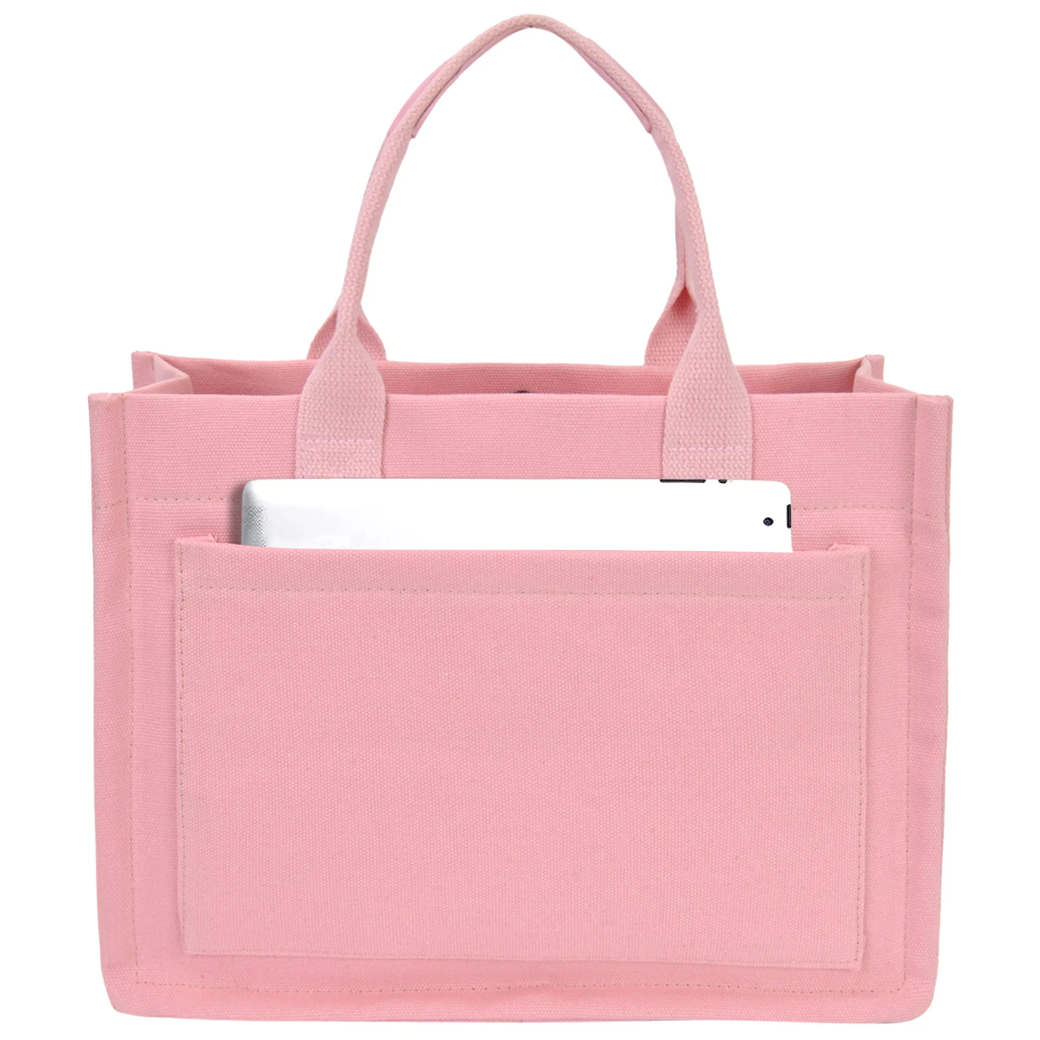 Pink NGIL Large Canvas Tote Bag