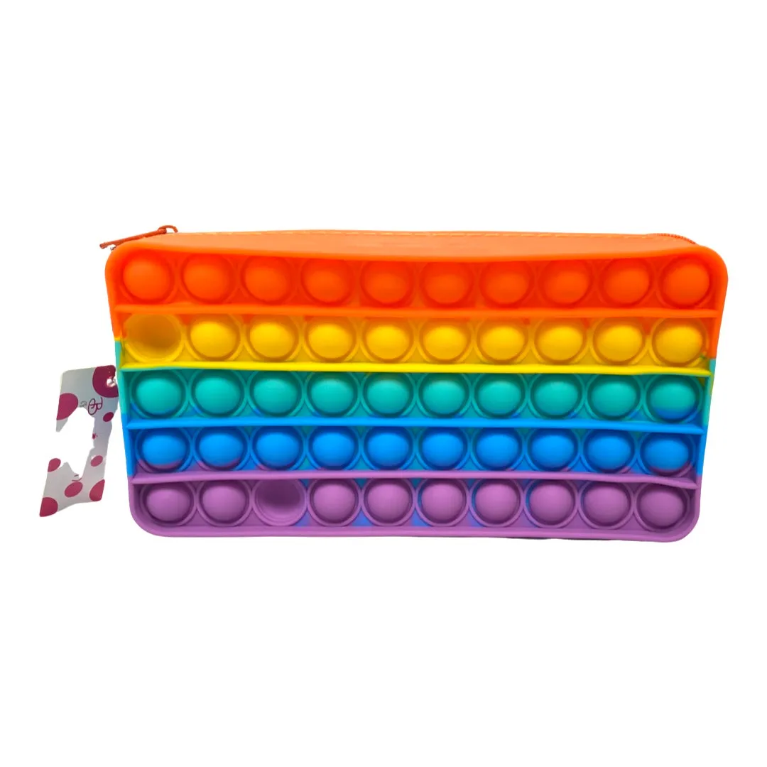 Pop It Pencil Case - Rainbow