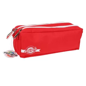 Premto - Pencil Case - 3 Pocket - Ketchup Red