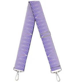 Purse Strap - Frozen II Elsa Bounding Purples White