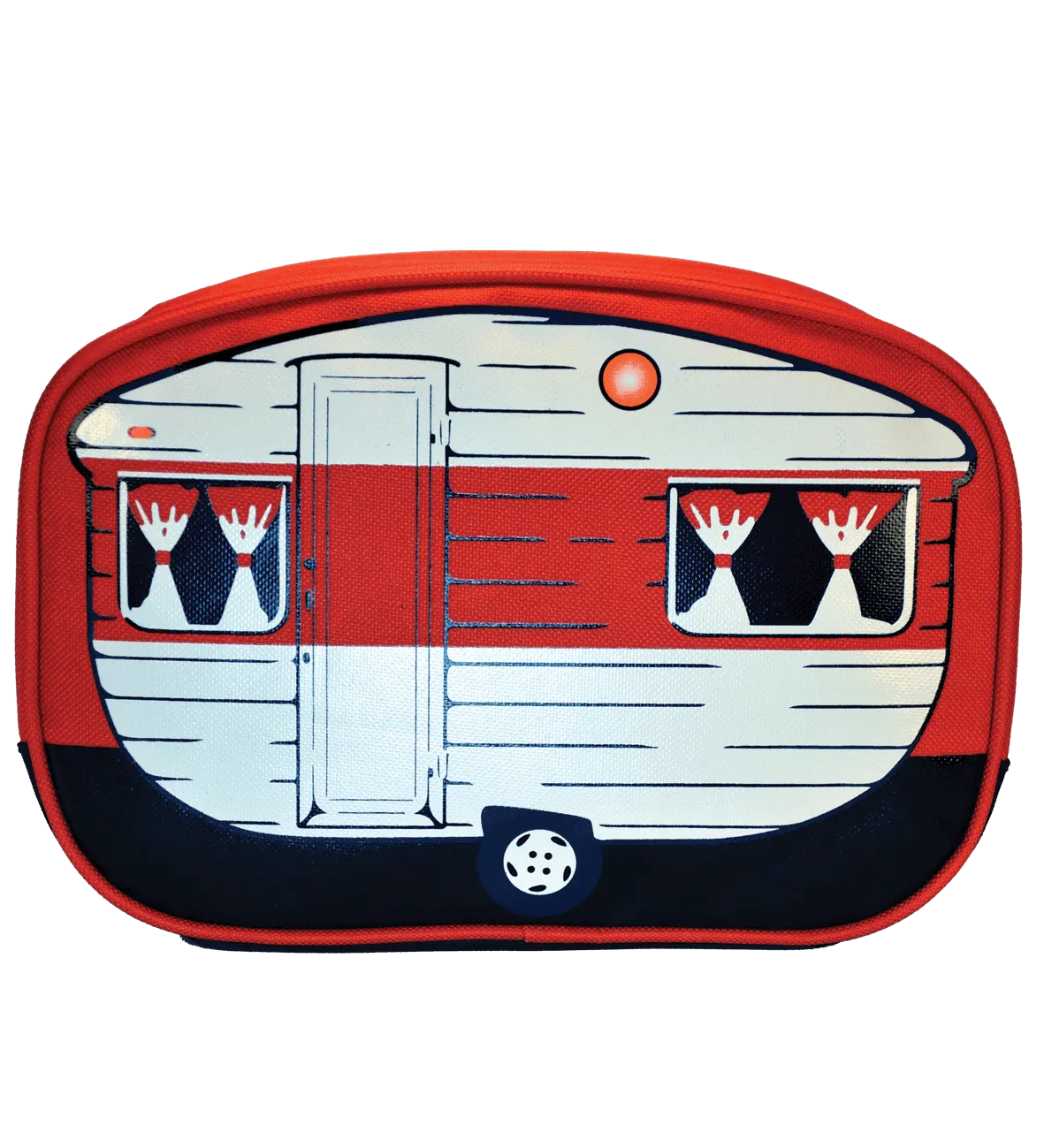 "Mini" Camper Van Toiletry Bag, Red