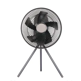 Rechargeable Outdoor Camping Fan 3 speed timing with night light mode Remote Control desktop and wall mounted