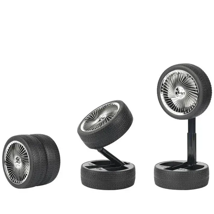 Rechargeable Tyre Shaped Electric Fan