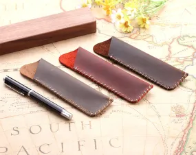 Retro Handmade Leather Fountain Pen Case/Holder