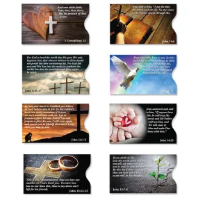 RFID Blocking Credit Card Sleeves - Faith Sleeve 8 Pack